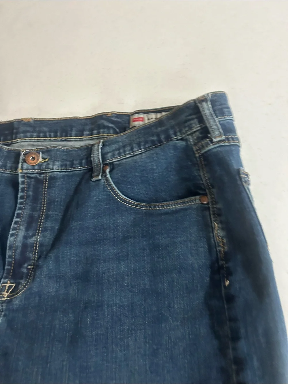 Wrangler 38x26 Slim Fit Straight Leg Men’s Jeans
